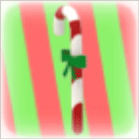 Candy Cane Ornament - Common from Christmas 2019